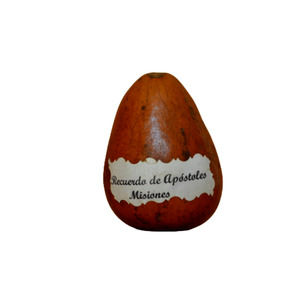 Artificial Fruit Faux Rustic Pear Argentina Souvenir of Apostoles Misiones
